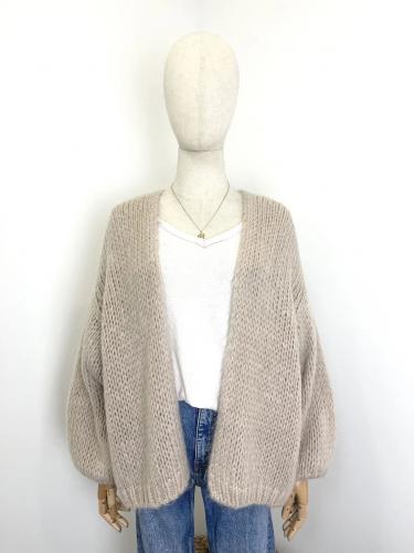 (w) Strickjacke Bernadette 3422B beige