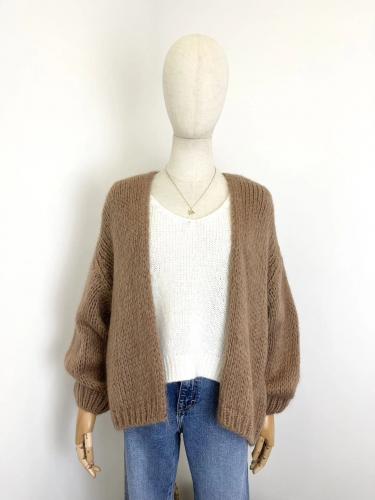 (w) Strickjacke Bernadette 3422B kamel