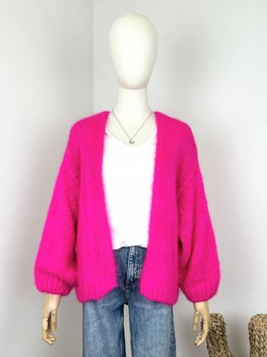 (w) Strickjacke Bernadette 3422B fuchsia