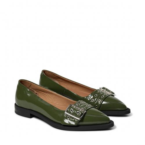 Pavement Saso Low green patent