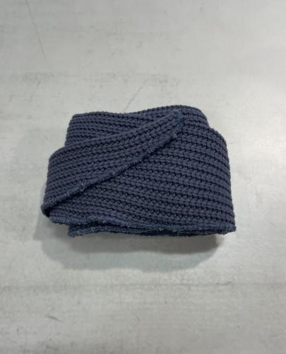 (w) Miniscarf strick blau