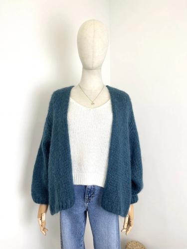 (w) Strickjacke Bernadette 3422B petrol