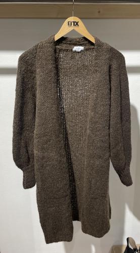 (w) Cardigan 3061-5 dunkelbraun