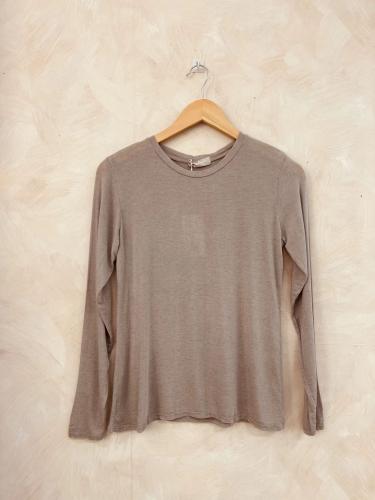 (w) Longsleeve 6192 Kaschmir taupe