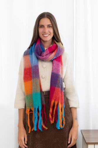 (w) Scarf 1288 magenta