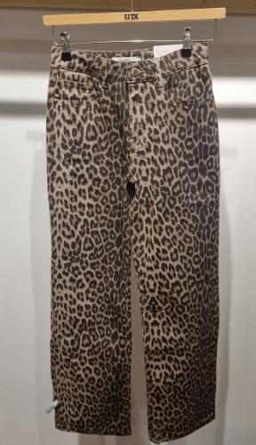 (w) Jeans Barbara leopard