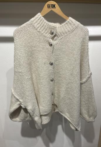 (w) Cardigan 2943 creme