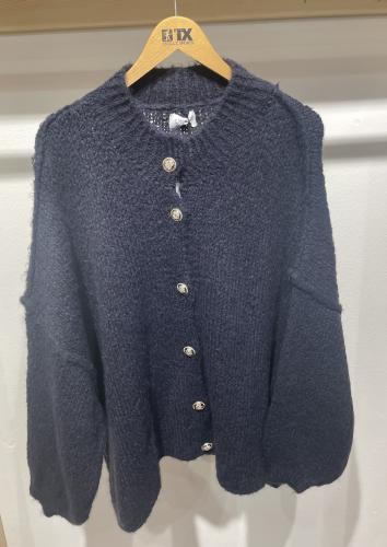 (w) Cardigan 2943 dunkelblau