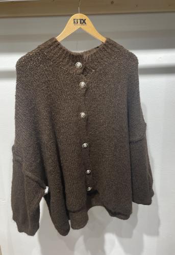 (w) Cardigan 2943 braun