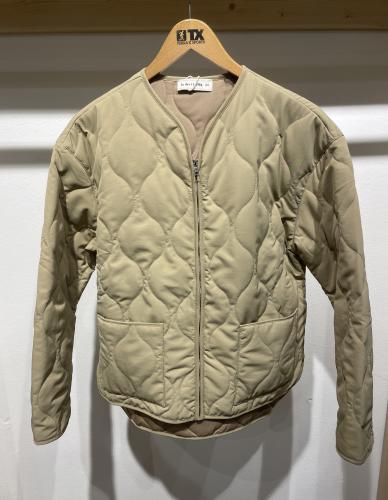 (w) Steppjacke D549 taupe