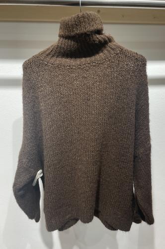 (w) Strickpulli 9585 choco