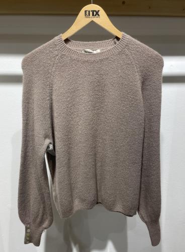 (w) Strickpulli 2284  taupe