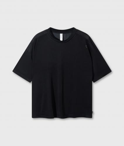 (w) T-Shirt 10Days Comfort Crepe black