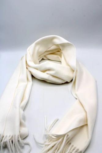 (w) Schal 72650BGF Cashmere wei
