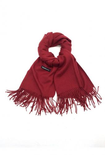 (w) Schal Cashmere SC3884 burgundy