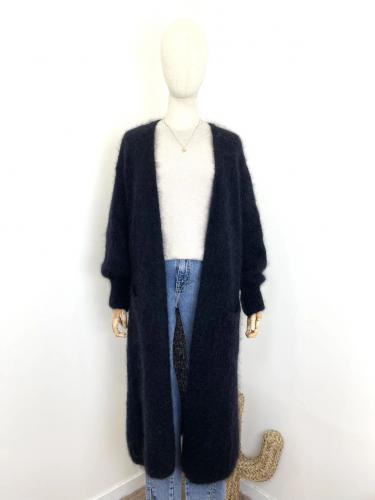 (w) Cardigan 82121 noir