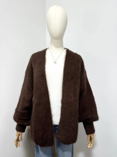 (w) Cardigan 83086 brown