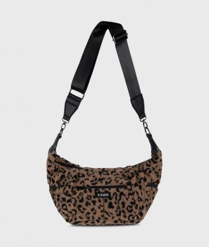 (w) Hipbag 10Days Teddy Leopard dark fudge
