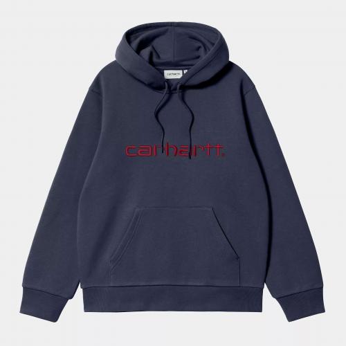 Hooded Carhartt WIP air force blue