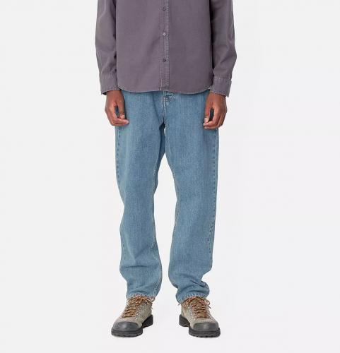 Pant Carhartt WIP Newel blue stone bleached