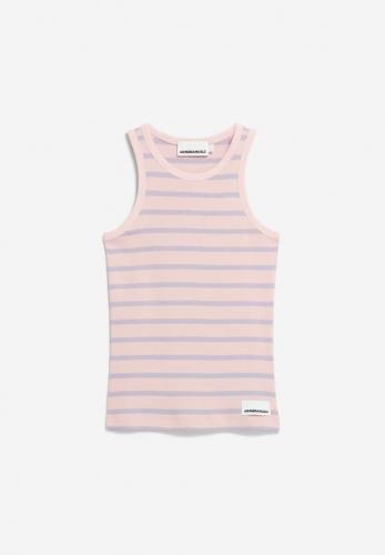 (w) Top Armedangels Kanitaa Stripes rosalilly misty morning