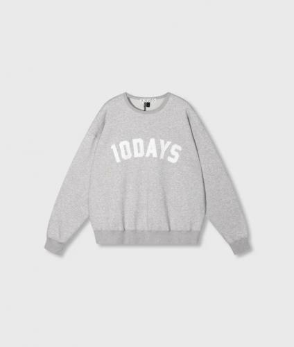 (w) Sweater 10 Days Statement light grey melange