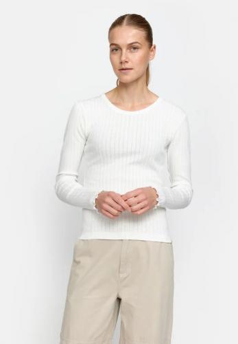 (w) Longsleeve Esm studios Ella white