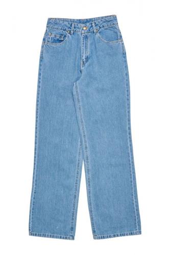 (w) Pant Mazine Wide Leg Denim light blue