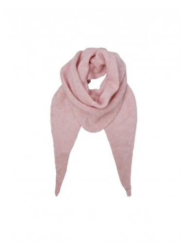 (w) Miniscarf Black Colour BCDELL Glitter rose