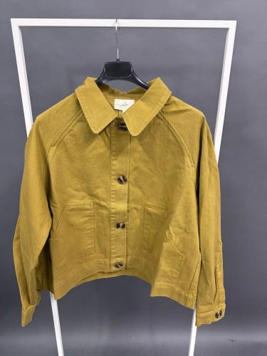 (w) Jeansjacke olive