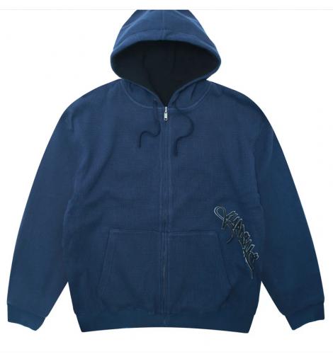 Zip-Hooded Yardsale Exo indigo