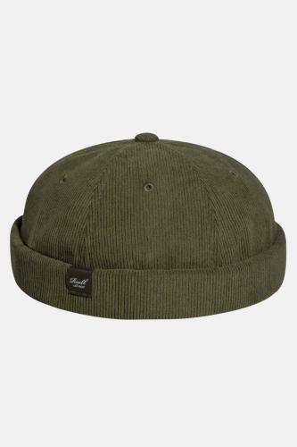 Cap Reell Docker moss green cord