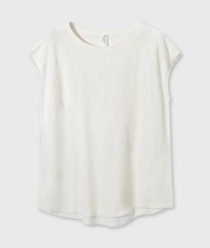 (w) T-Shirt 10Days Tee Linen ecru