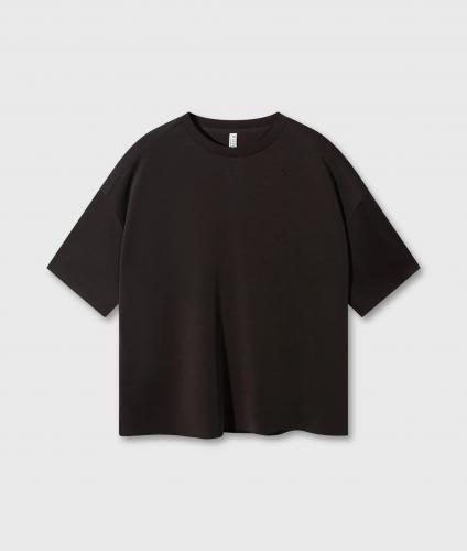 (w) T-Shirt 10Days Comfort Tee Scuba chocolate