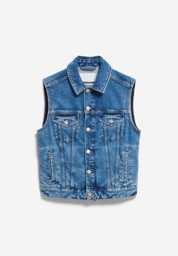 (w) Weste Armedangels Ersaa Denim daydream
