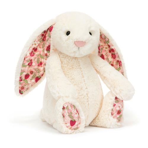 Jellycat Blossom Cream Bunny 'Berry' Little 