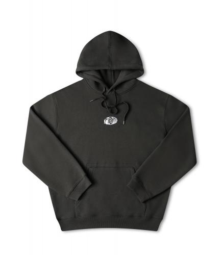 Hooded Former Halo worn black