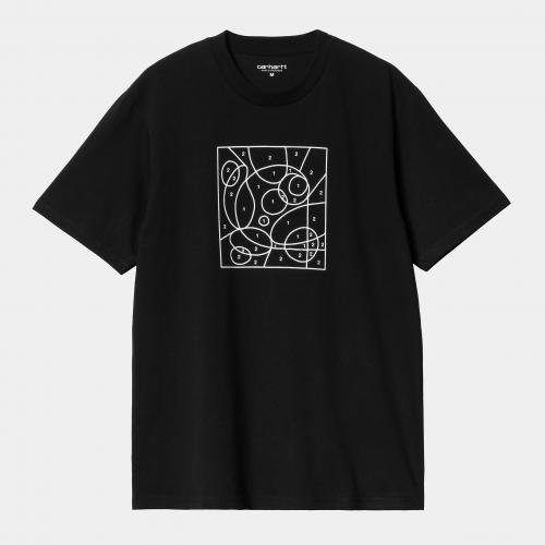 T-Shirt Carhartt WIP By The Numbers black