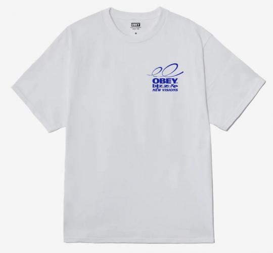 T-Shirt Obey Bizarre New Visions white