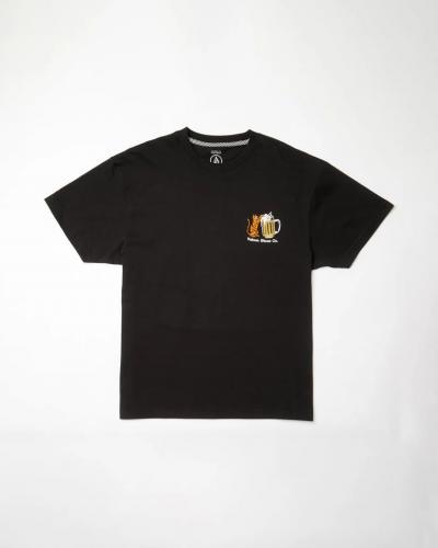 T-Shirt Volcom Curious Cat black