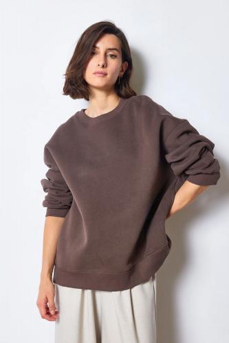 (w) Sweatshirt brown
