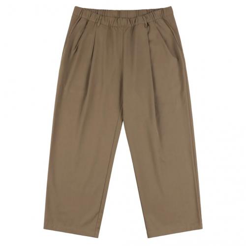 Pant Dime Pleated Twill camel