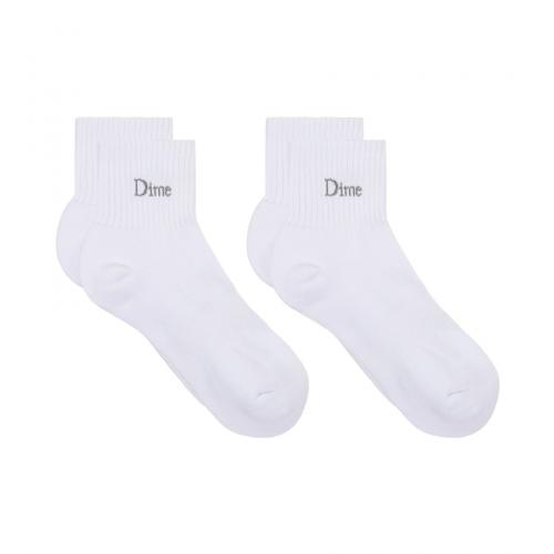 Socken Dime Classic 2 Pair white