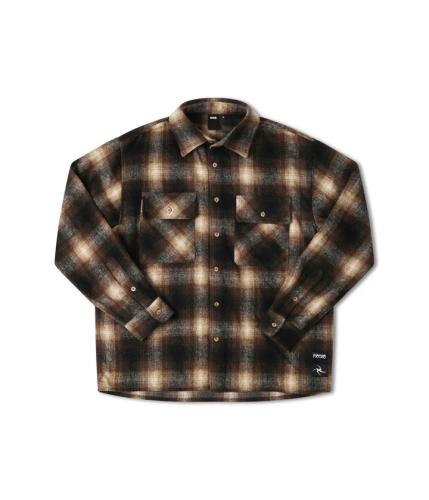 Hemd Former Dion Flannel brown