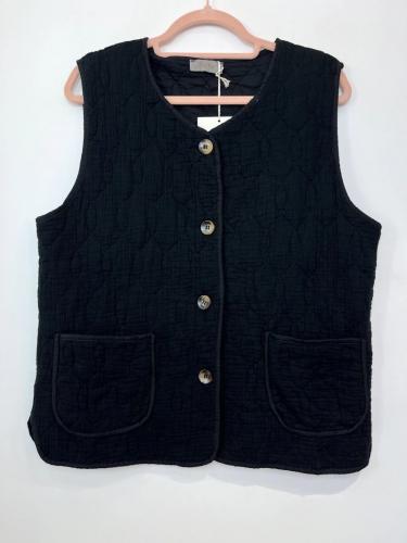 (w) Weste 12310 schwarz