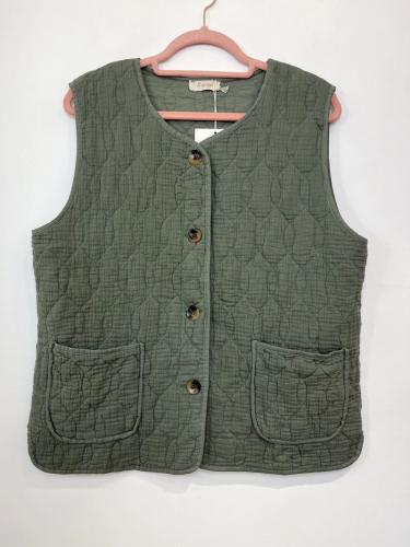 (w) Weste 12310 khaki