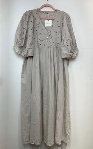 (w) Kleid 10986 beige 