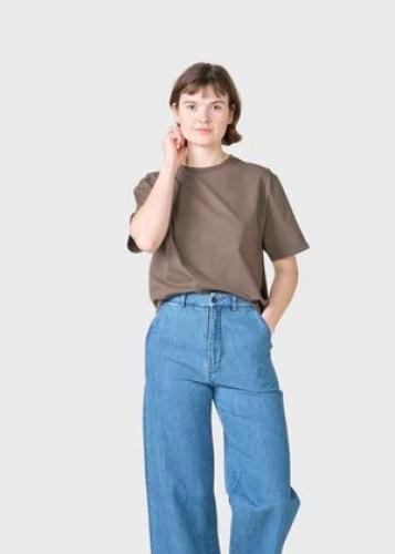 (w) T-Shirt Klitmller Boxy Tee taupe