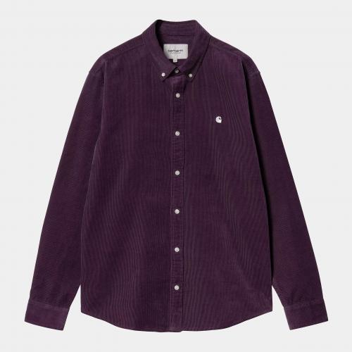Hemd Carhartt WIP Madison Fine Cord huckleberry