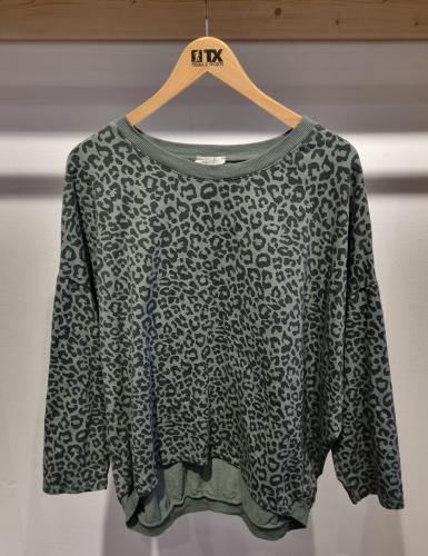 (w) Sweatshirt leo khaki